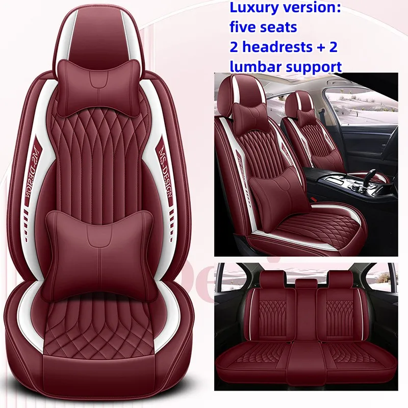 

NEW Luxury Full Coverage Car Seat Covers For Mercedes Benz C Class W204 W205 W206 2004 to 2017 Auto Accessories