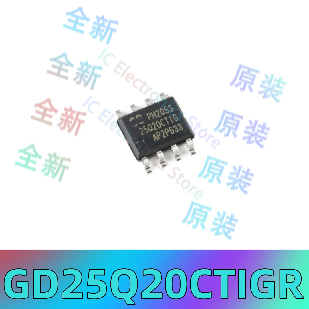 

Original genuine GD25Q20CTIGR screen printed 25Q20CTIG SOP-8 2M bit Flash chip