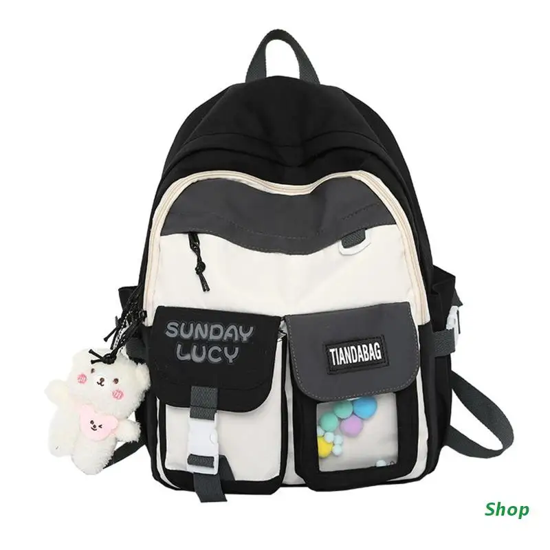 Рюкзаки L5YC для девочек-подростков, студентов средней школы, сумка для книг, симпатичная женская сумка для колледжа
