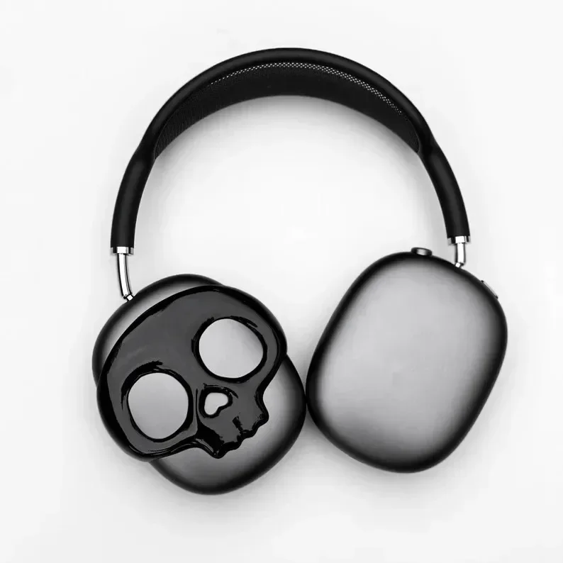 Чехол MiFuny Skull Airpods Max украшение на тему Хэллоуина ажурный дизайн защитный чехол из