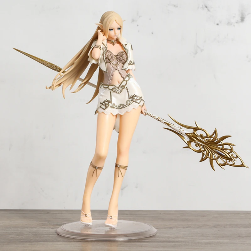 

Lineage 2 Elf 1/7 Scale PVC Figure Collectible Model Toy Desktop Decoration Doll