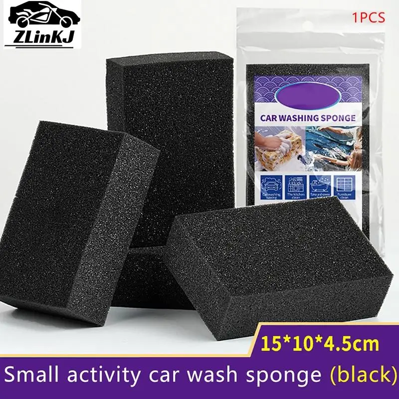 

Car-Washing Sponge Black Car Wash Sponge Glass Washing Cleaner Foam Produce Automobile Clean Tool Sponge Durable