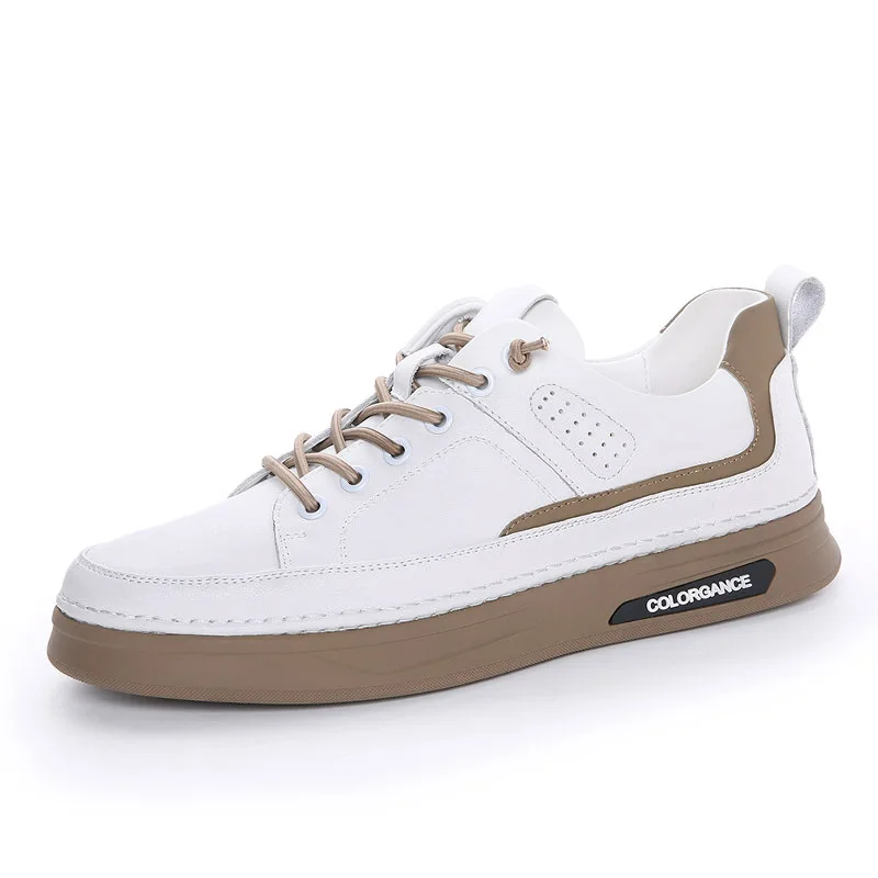 

Ankle Boots for Men Men's Walking Vulcanized Shoes Casual Shoes Retro Leather Shoes Outdoor Comfortable Men's Cotton Sneakers