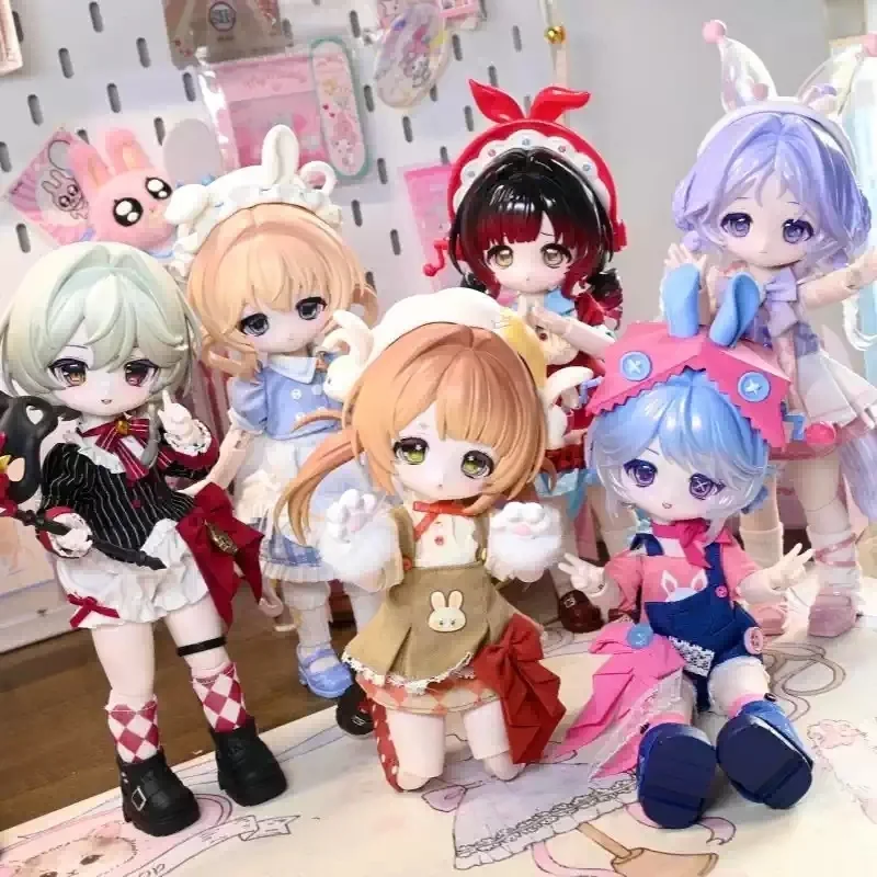 Фото В наличии COME4FREE Bangni Bunny Dream Box Series: Подвижная кукла BJD в масштабе 1/6, серия Blind Box, фигурка для переодевания, модель, игрушки, подарки №1