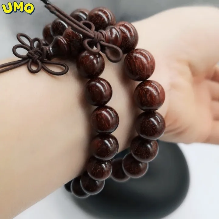 

Браслет Yongshanyuan из красного сандалового дерева, 12 мм/10 мм