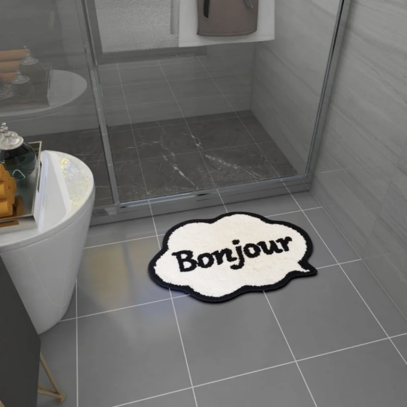 

Креативный коврик для ног в форме облака, Впитывающий Коврик для душа, милый декоративный коврик для входа в спальню, домашний нескользящий ...
