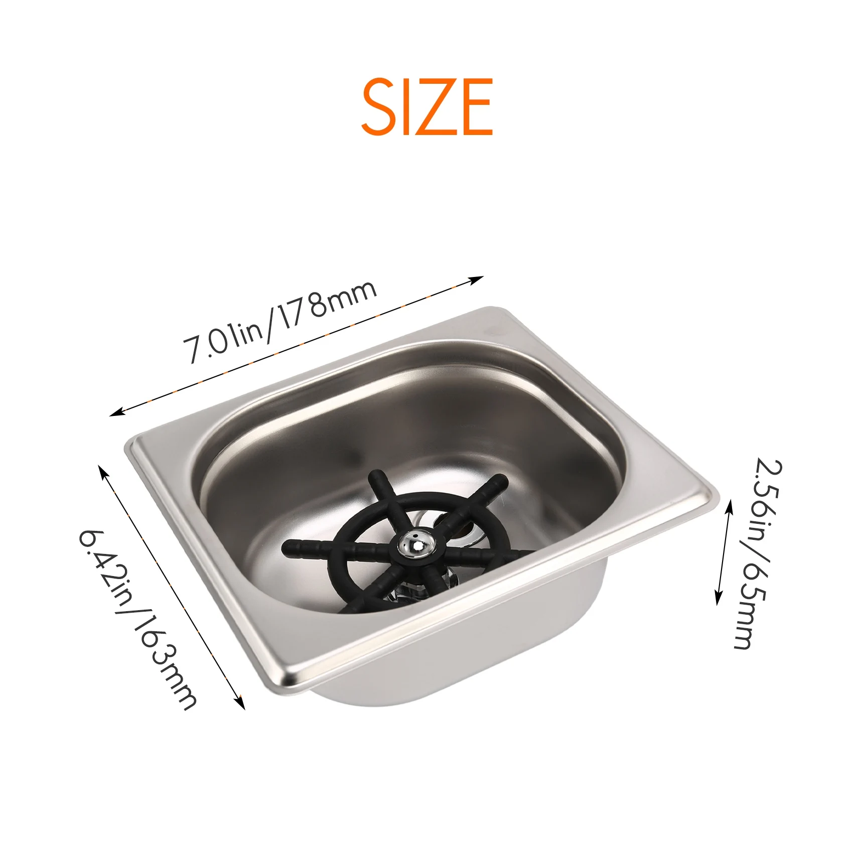 Мойка для стаканов автоматическая мойка из нержавеющей стали стекол промывка