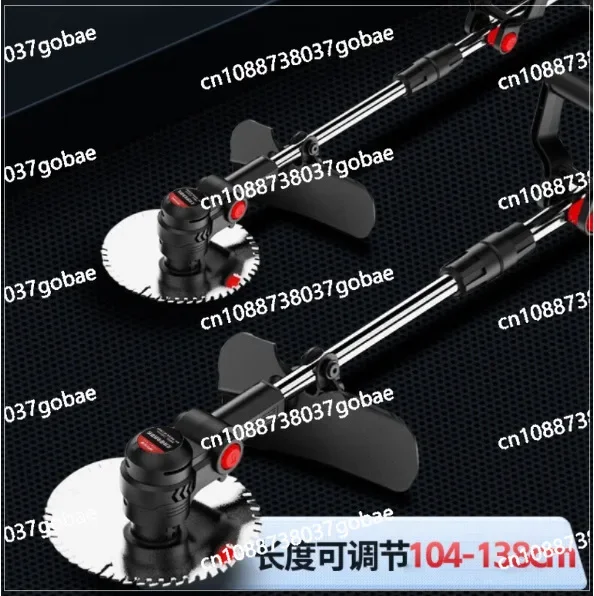 Новая бесщеточная мощная литиевая батарея газонокосилка ручная перезаряжаемая