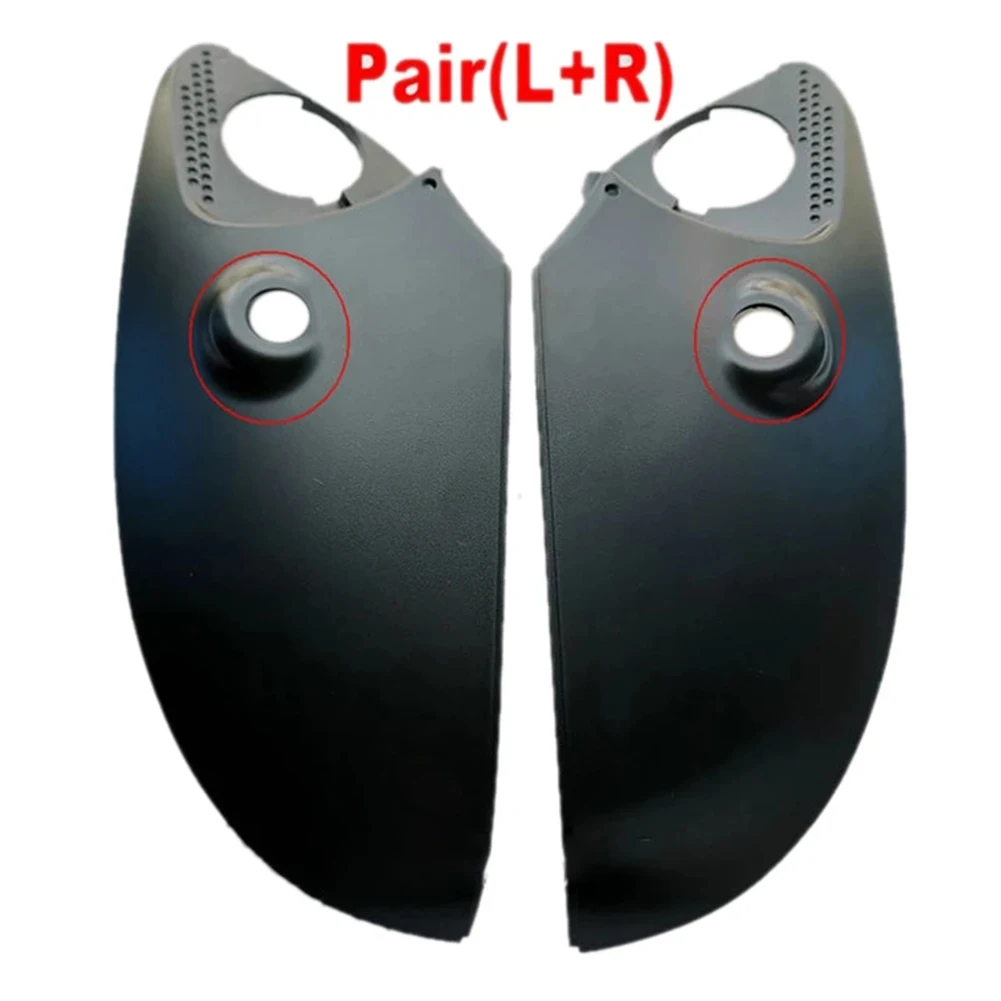 

2pcs Black ABS Car Side Mirror Bottom Lower Holder For Toyota Land Cruiser Prado FJ150 2009-2018 Exterior Parts Mirror Covers