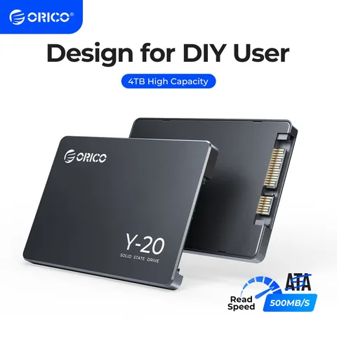 ORICO 2,5 ''SATA SSD 1TB 2 ТБ 4TB Высокая емкость 2,5 дюймов SATA3.0 Внутренний твердотельный жесткий диск дизайн для DIY пользователя