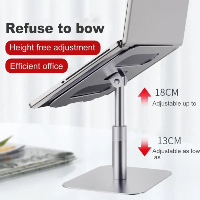 

Multi-Angle Height Ventilated Adjustable Notebook Holder For Macbook Air Pro Dell Xps Hp Stable Laptop Stand Aluminium Universal