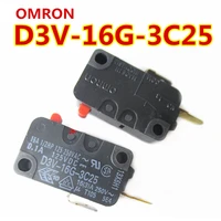 original omron d3v 16 3c25 187 microswitches arcade pushbutton joystick 2 terminals replacement microswitch 16a 250vac 0 250in