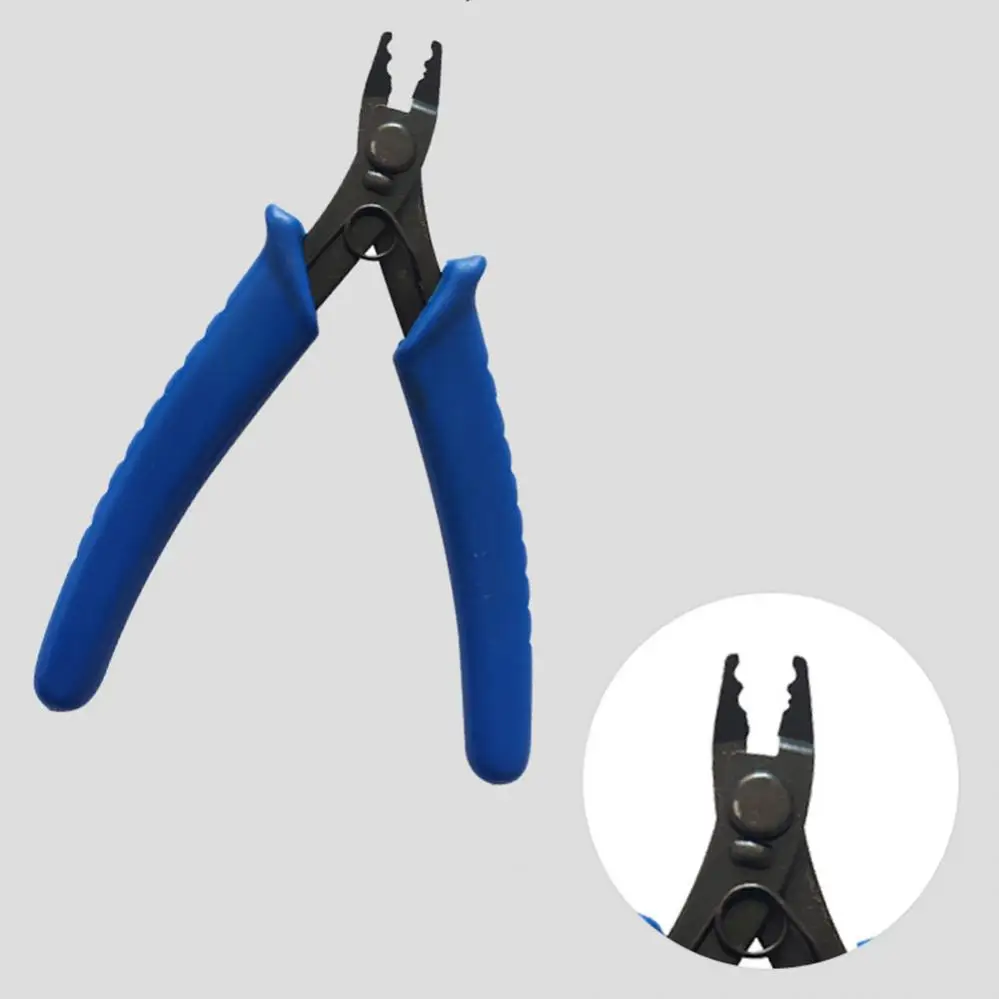 Hook Plier  45# Carbon Steel Jewelry Plier for Jewelry Making Supplies Crimper Pliers for Crimp Beads Red Crimping Pliers images - 6