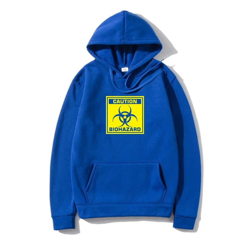 

Funny Caution Biohazard Funny SweatSweatshir Outerwear Men Classical Women Pullover 2022 Plus Autumn S-5xl