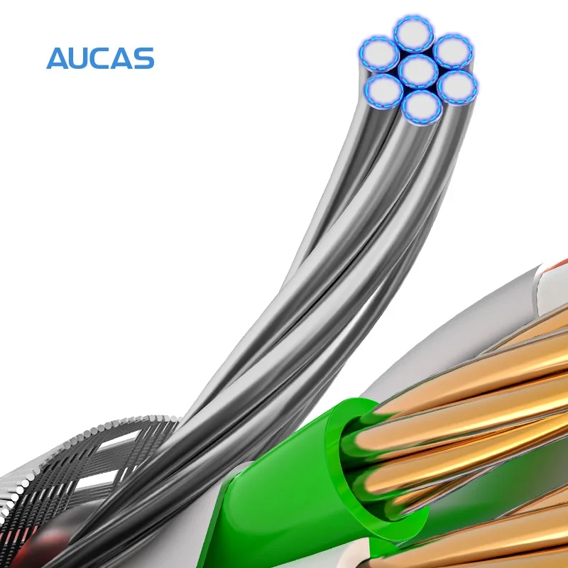 Сетевой кабель AUCAS Cat6 UTP неэкранированный Lan RJ45 медные кабели витые пары