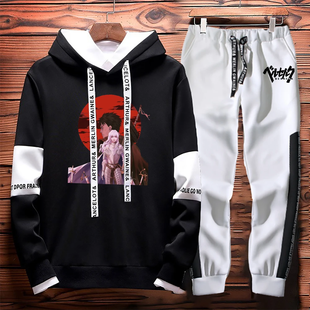 

Свитшот с капюшоном и брюками в стиле Харадзюку, Y2k