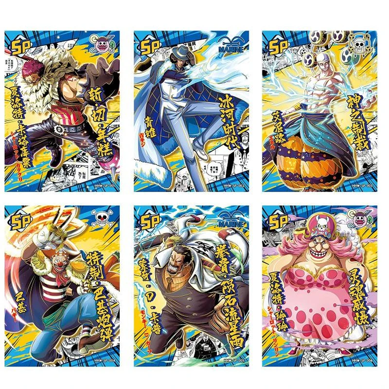 

Anime One Piece Cards RED Theater Edition SP Charm Navy&Anti Faction Cards Right Angle Thick Cards Rare Collection Cards