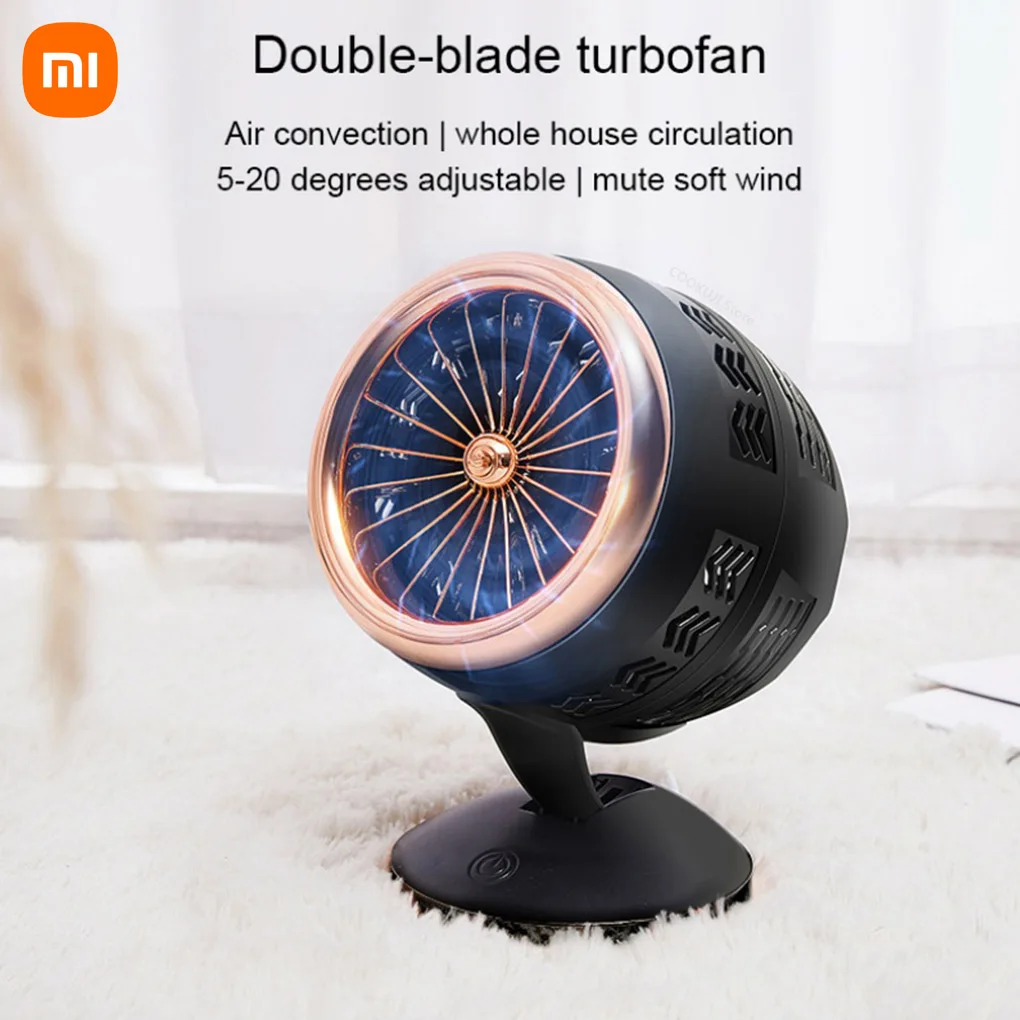 

Xiaomi 3 Wind Speed Adjustable Fan Huishouden Mini Desktop Zomer Usb Aangedreven Home Office Electric Temperatuur Cooling Tools
