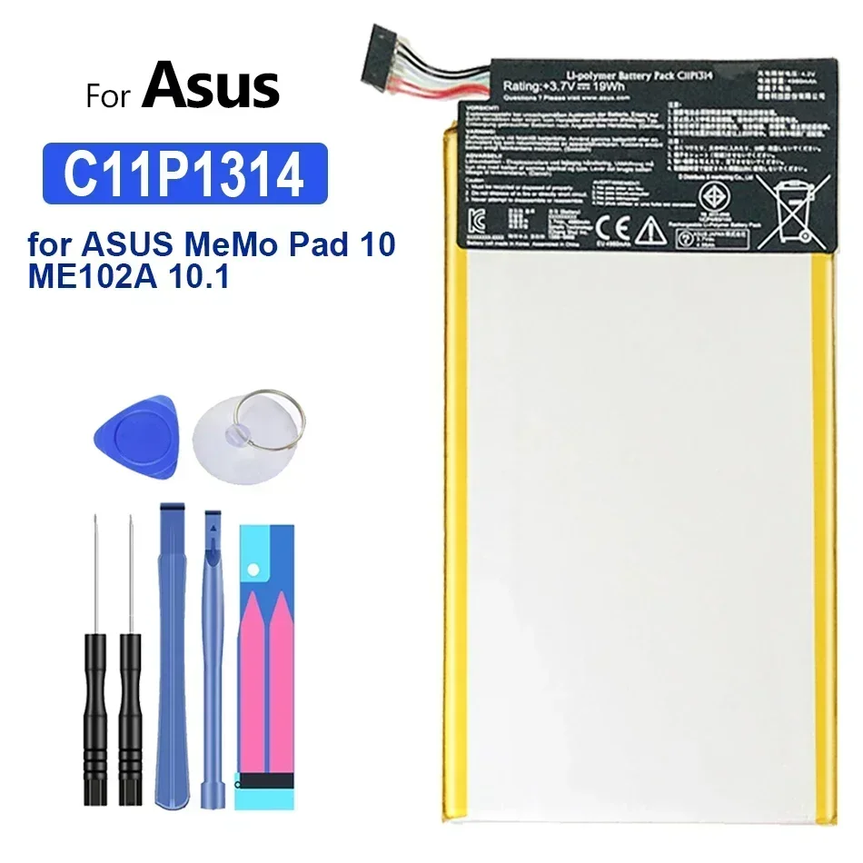 C11P1314 C11P1328 C12N1320 Аккумулятор для планшетного ПК Asus MeMo Pad 10 ME102A 1 ME103K K01E ME0310K Zenpad Z8S Chrome