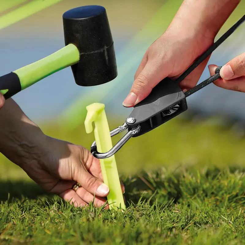 Шнур для кемпинга регулируемый водонепроницаемый светоотражающий шнур палатки