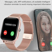 2022 new bluetooth answer call smart watch women men full touch dial call fitness tracker ip67 waterproof smartwatch womanbox