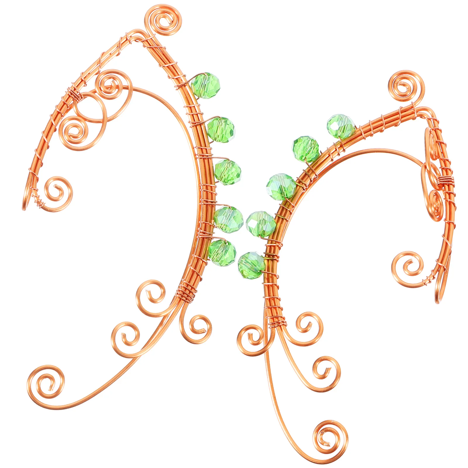 

Earrings Cuff Fairy Jewelry Non Women Perforation Teen Girls Copper Cuffs Full