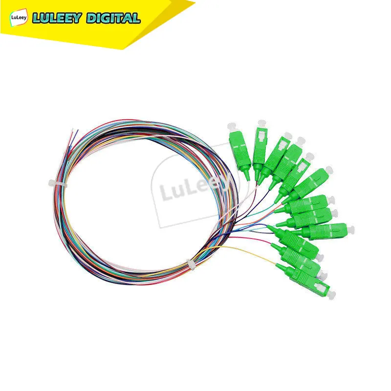 

1,5 M 12-Core SC APC-0.9mm модная перемычка из оптоволокна с хвостовой опорой одномодовый интерфейс Pigtail SC