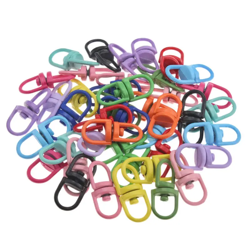 

10-50Pcs 19MM Keyring Keychain Split Jump Rings Bulk Ring DIY Jewelry Key Chain Craft For Luggage Decoration Accessories Pendant