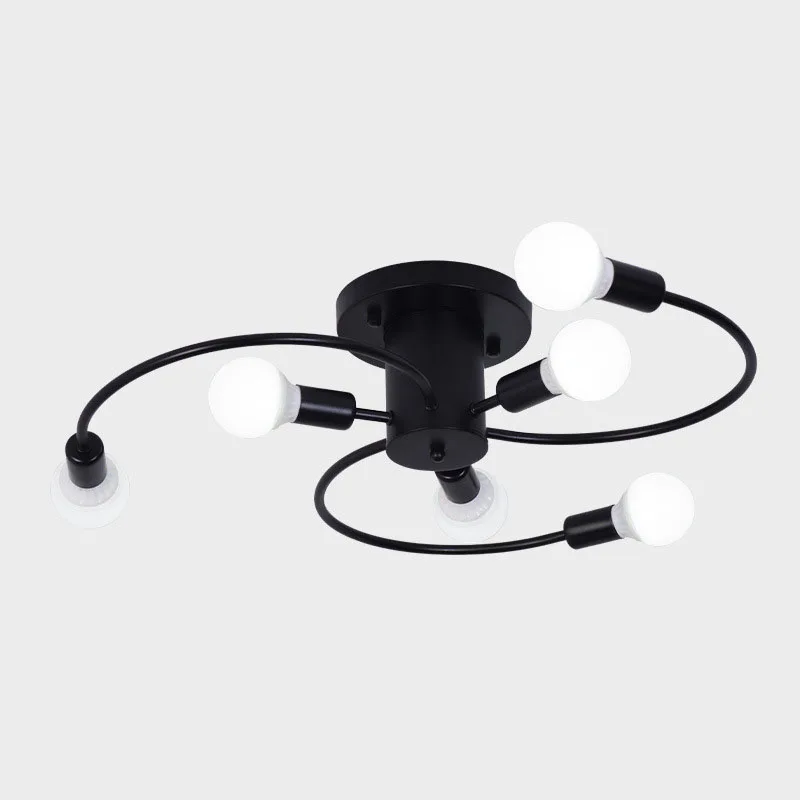 

E27 Light Bulb Chandeliers Ceiling Lamp for Bedroom Decoration Home Decor Interior Decorative Lights Lighting Lampshade Room Led