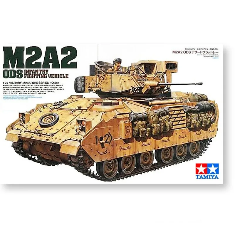 Tamiya 35264 1/35 набор военной модели США M2A2 ODS IFV пехотный боевой автомобиль Tamiya 35264 1/35 набор военной модели США M2A2 ODS IFV пехотный боевой автомобиль