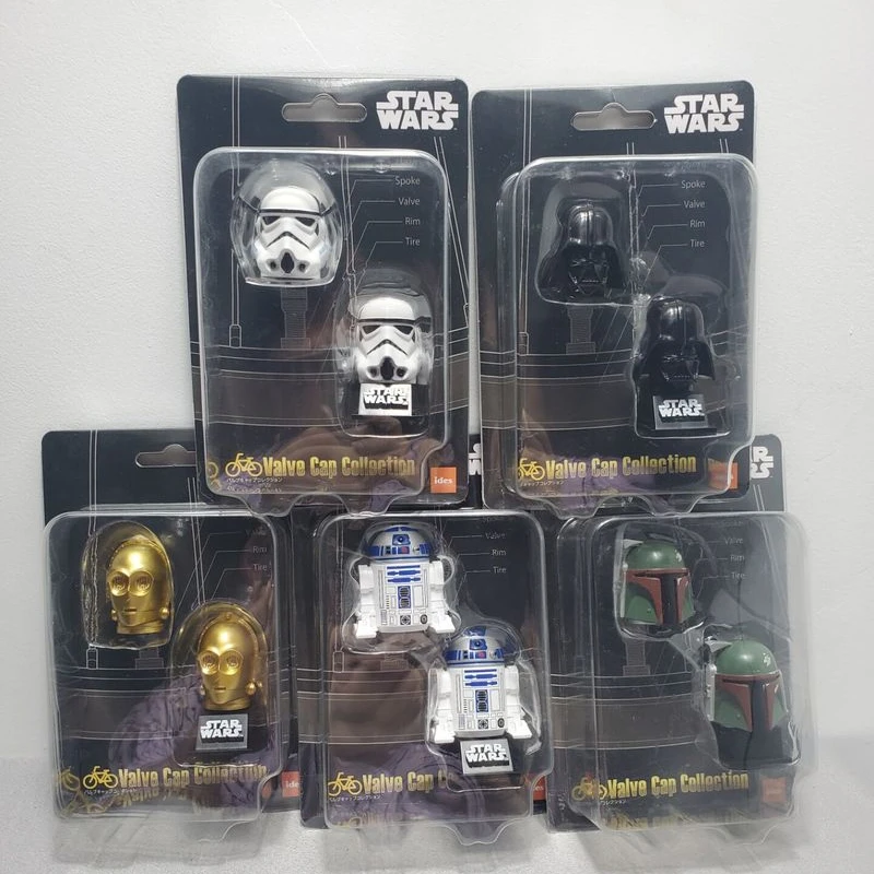 Коллекция колпачков-клапанов из Звездных войн Disney мандалор черный воин