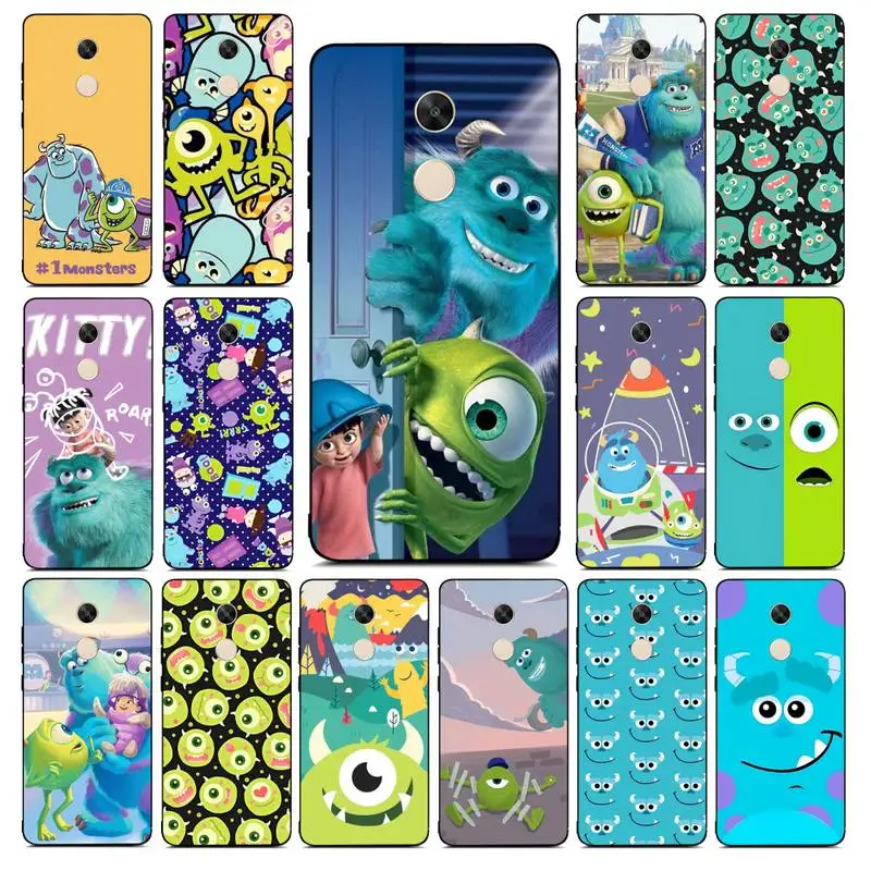 

Disney Monsters inc Luxury Phone Case for Redmi Note 8 7 9 4 6 pro max T X 5A 3 10 lite pro