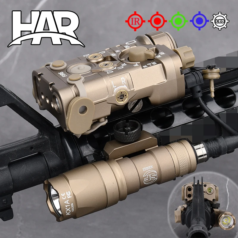 Тактический металлический NGAL красный зеленый синий индикатор Surefir M300A M600C для