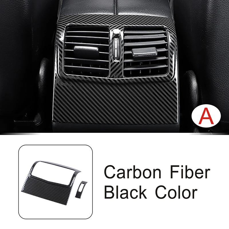 

Для Mercedes Benz E Class W212 2012-2015 задняя крышка вентиляционного отверстия кондиционера, карбоновая текстура, отделка интерьера, автомобильные аксессуары