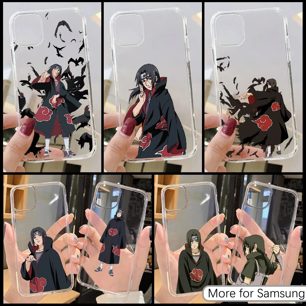 

Чехол для телефона Uchiha Itachi Naruto Akatsuki, прозрачный чехол для Samsung Galaxy A 3 5 7 8 10 20 21 30 40 50 51 70 71 E S 2016 2018 4G