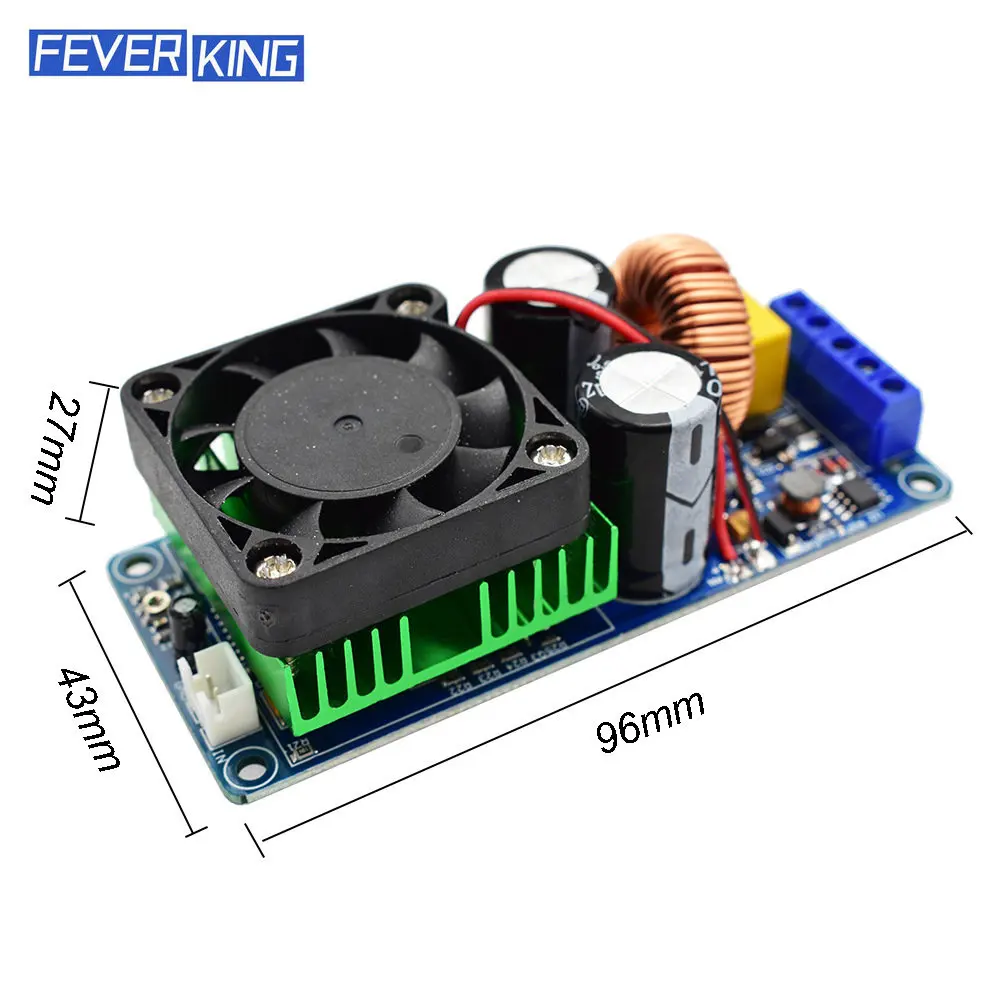HIFI Power IRS2092 500W Mono Channel Digital Power Amplifier Board Class D Stage super LM3886 images - 6