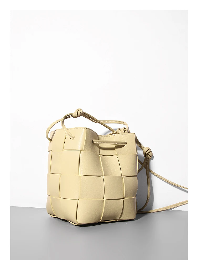 Маленькая сумка-мешок на шнурке маленькие сумки через плечо из воловьей кожи