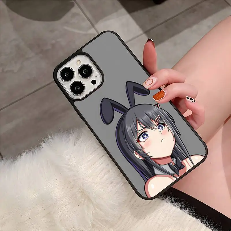 

Mai Sakurajima Anime Phone Case For Samsung S7 S8 S9 S10 S20 S30 Edge Plus Note 5 7 8 9 10 20 Pro Silicone Trendy Shell