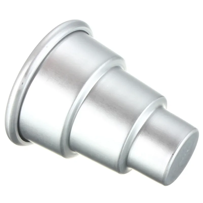 1 шт. кекс пудинг форма для пиццы торта самодельные жестяные Баночки мини 3 уровня