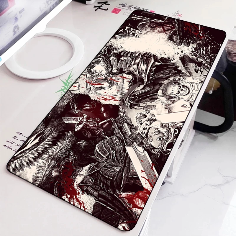 

Berserk Xxl Mouse Pad Gaming Pc Accessories Mousepad Gamer Keyboard Mat Deskmat Desk Protector Mats Anime Mause Pads Carpet Cute