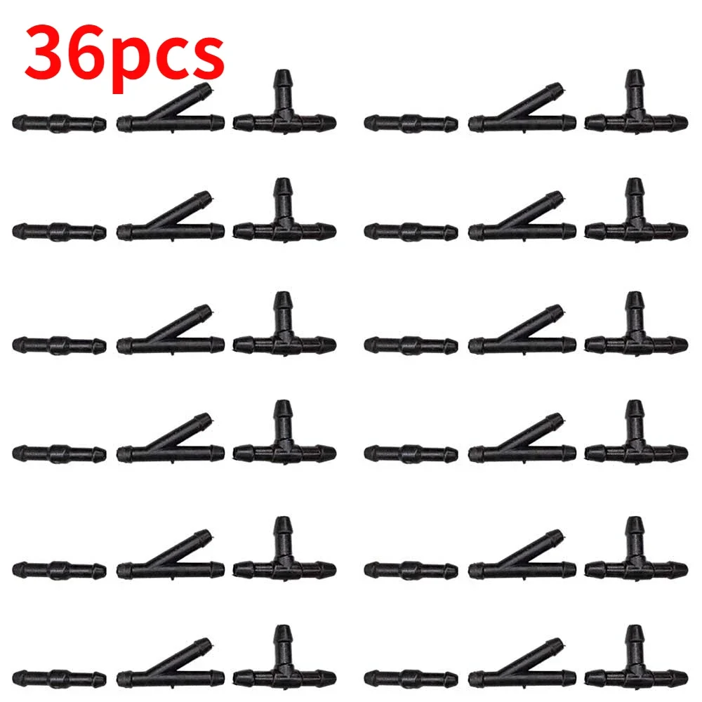 T/Y/I 3 типа насадок для омывателя лобового стекла автомобиля, шланг, разъем для водяной трубки, соединение трубы для распыления стеклоочистителей, аксессуары для дворников