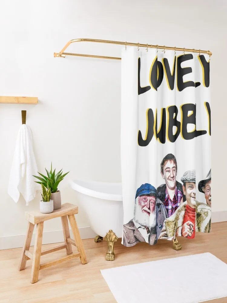 Современная душевая штора из полиэстера