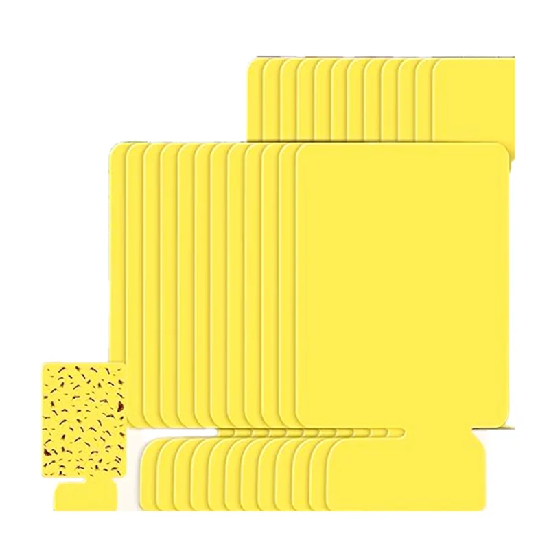 24 шт. вставной клей-карты для заправки мух нетоксичный ловец летающих насекомых