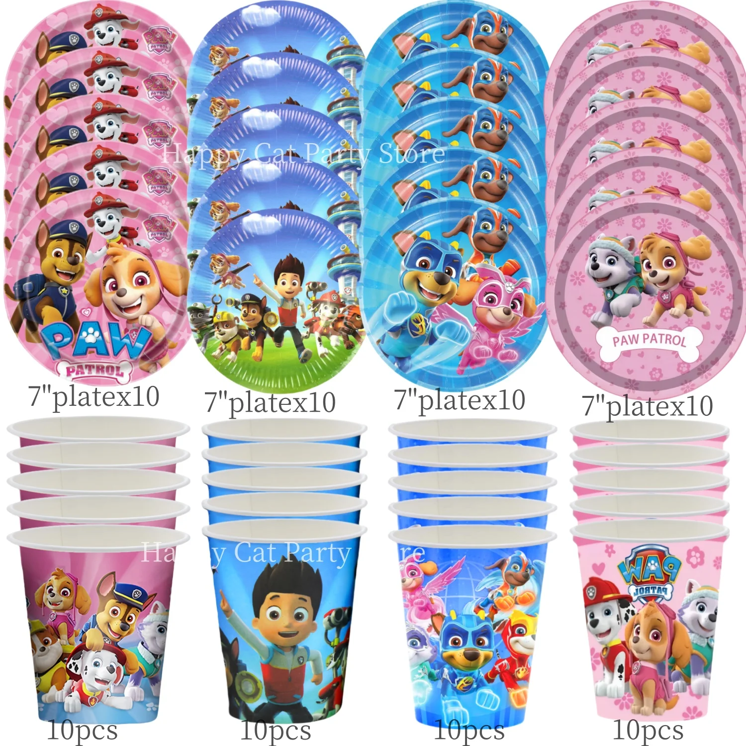 

Набор одноразовой посуды PAW Patrol