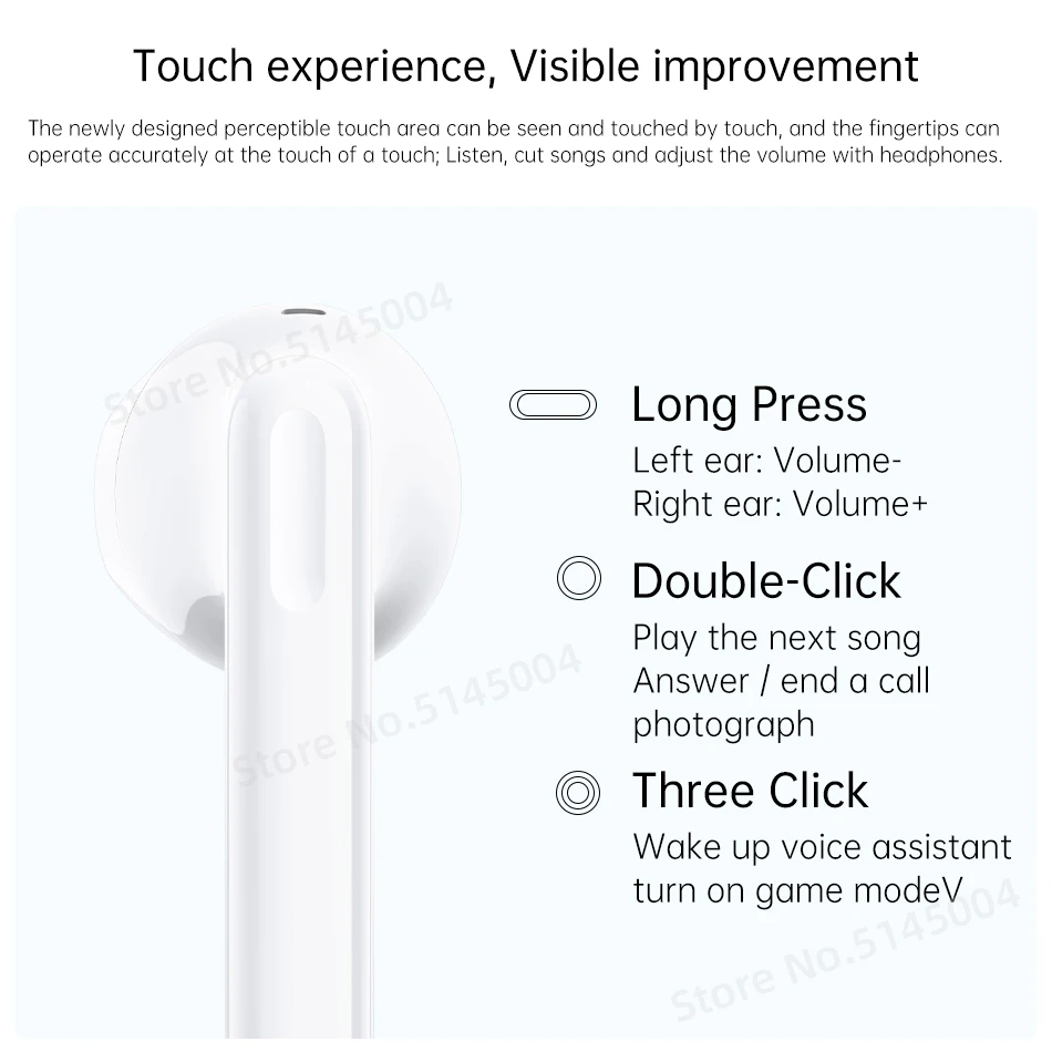 Наушники OPPO ENCO Air 2 TWS беспроводные наушники с шумоподавлением и функцией звонка 5