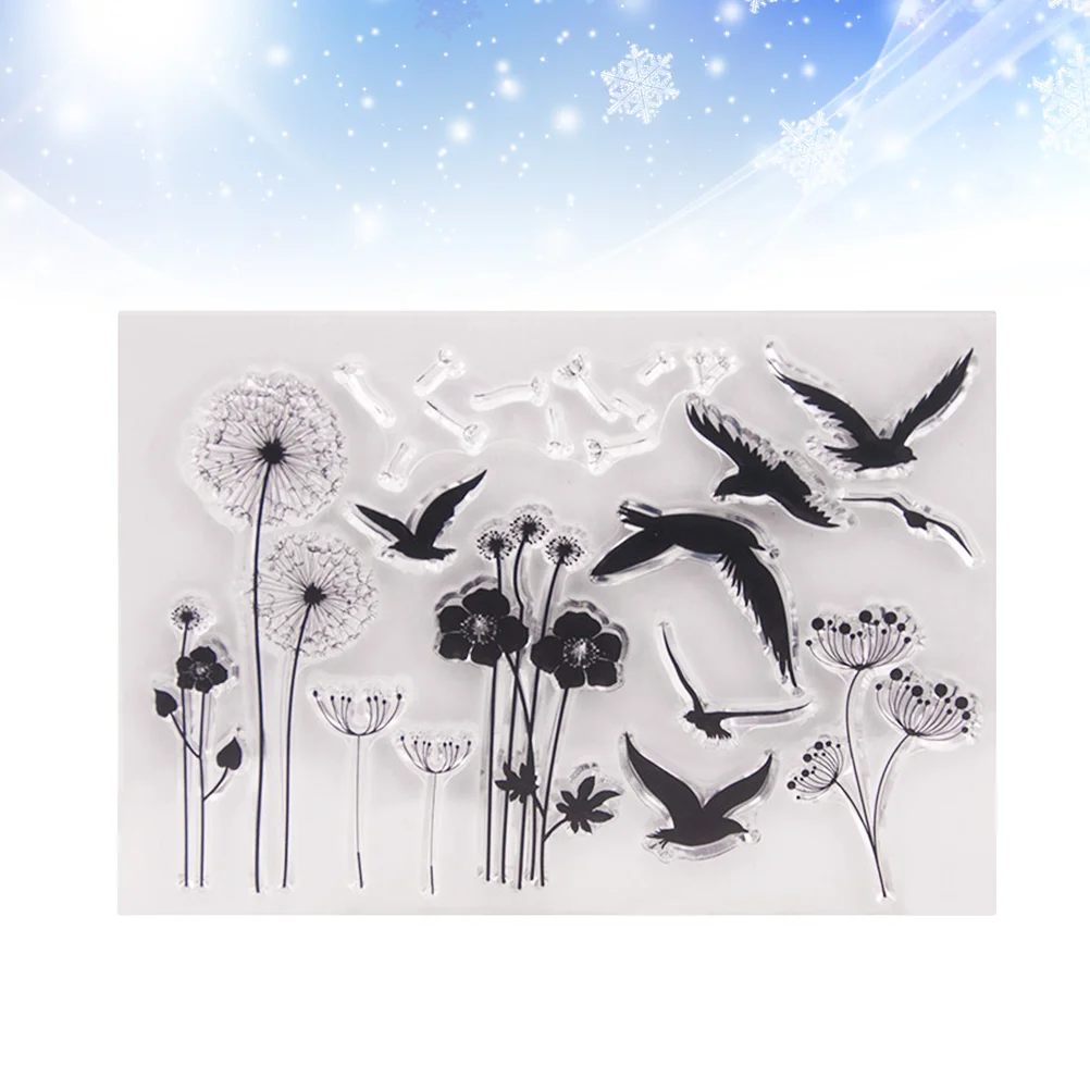 

Clear Stamp Transparent Seal Stamps for DIY Scrapbooking Craft Photo Album Diary Decoration (T1366)