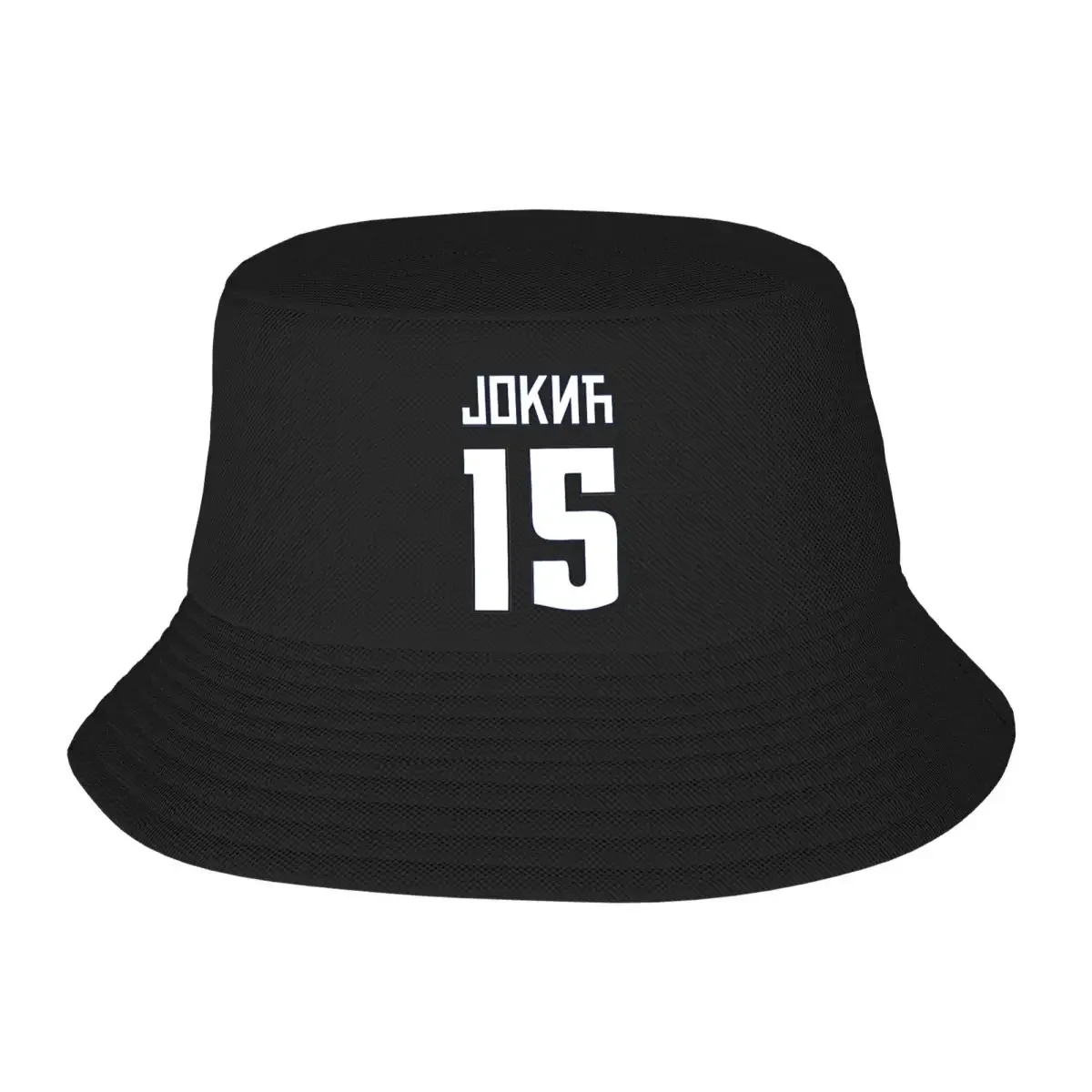 Nikola Jokic Denver 15 сербская цириллическая белая шляпа 2024 рыбацкая для взрослых