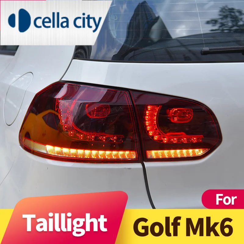 

Taillight Assembly for Volkswagen Golf 6 Mk6 LED Taillight Golf6 LED driving light LED sequential turn signal LED brake light