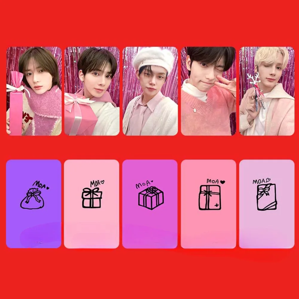 5 шт. фотокарточка KPOP SOOBIN YEONJUN BEOMGYU TAEHYUN HUENINGKAI ЛОМО-карта для активного отдыха