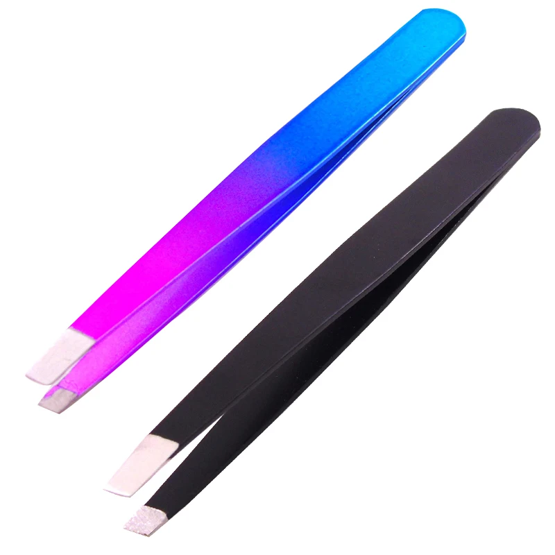 Kekelala роскошный красочный Профессиональный пинцет для бровей из нержавеющей